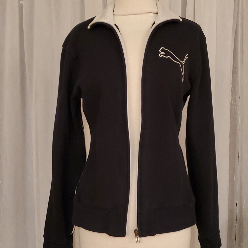 Puma Logo Full Zip Jacket.